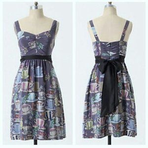 NWT Anthropologie Floreat Teacup Dress Sz 4